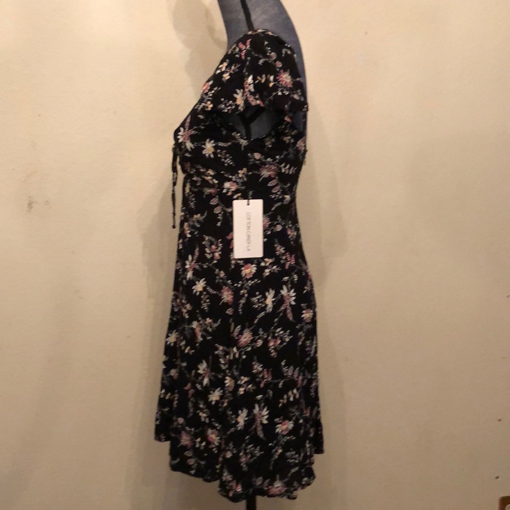 Floral mini dress - Picture 6 of 7